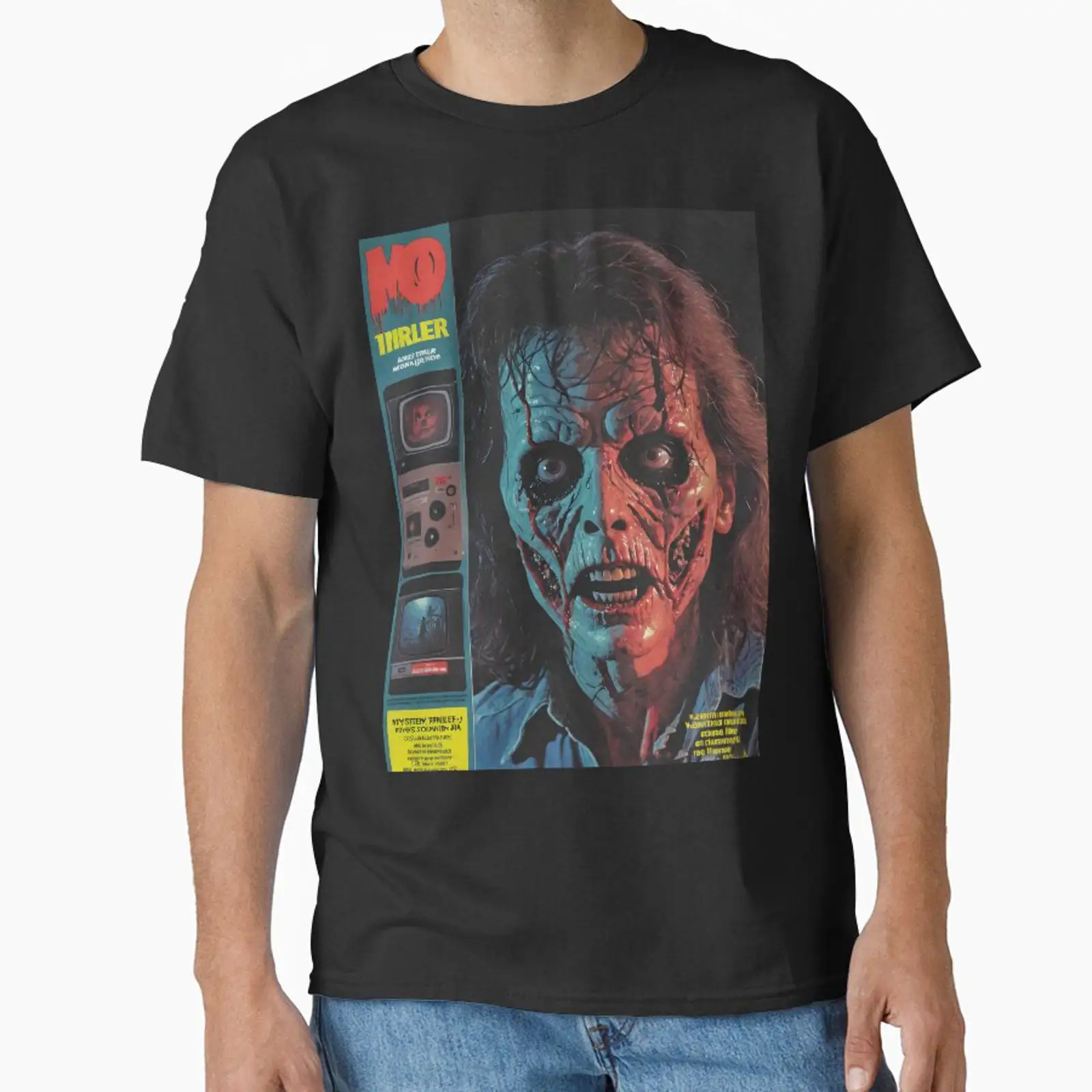Mens Fashion Magazines - horror tv magazine Classic T Shirt