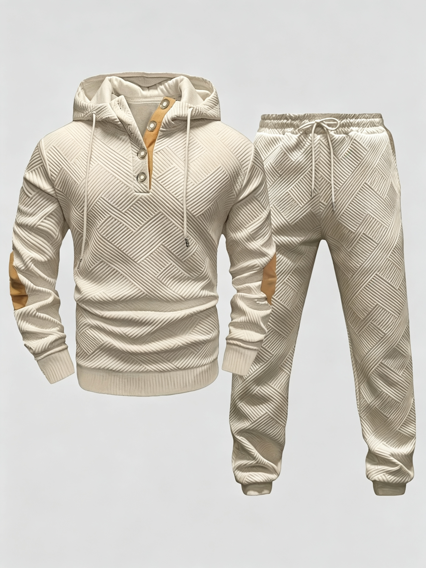 Mens Fashion Suits - Men's casual fashion suit knitted jacquard