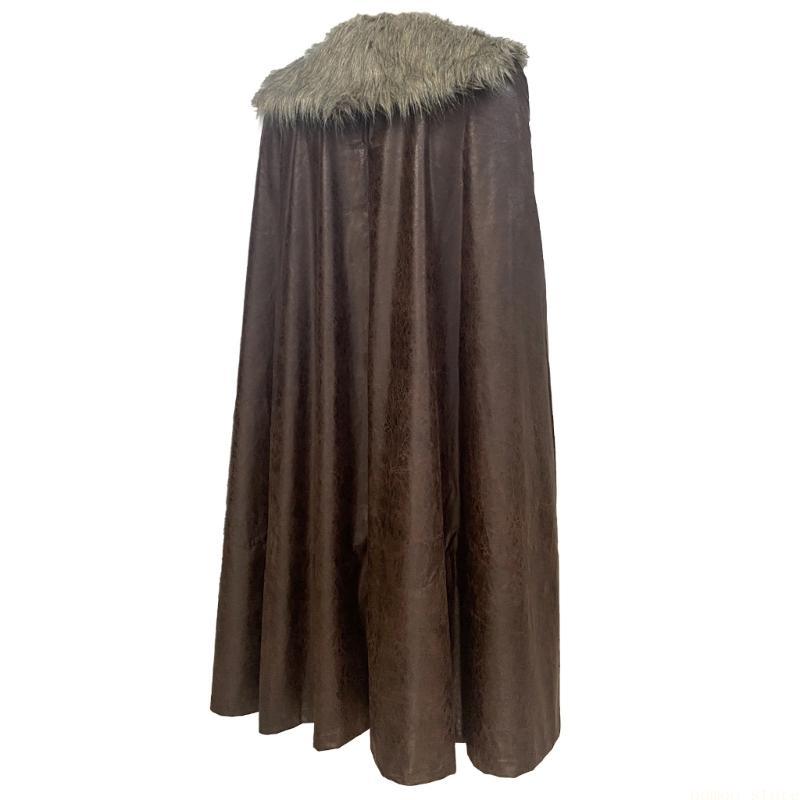 Mens Fashion Poncho - 31BF Antique Medieval Knight Cloak Shoulder