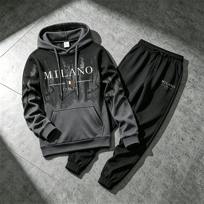 Mens Fashion Suits - 2026 New Arrival Men's Tracksuit Hoodie&sweatpants