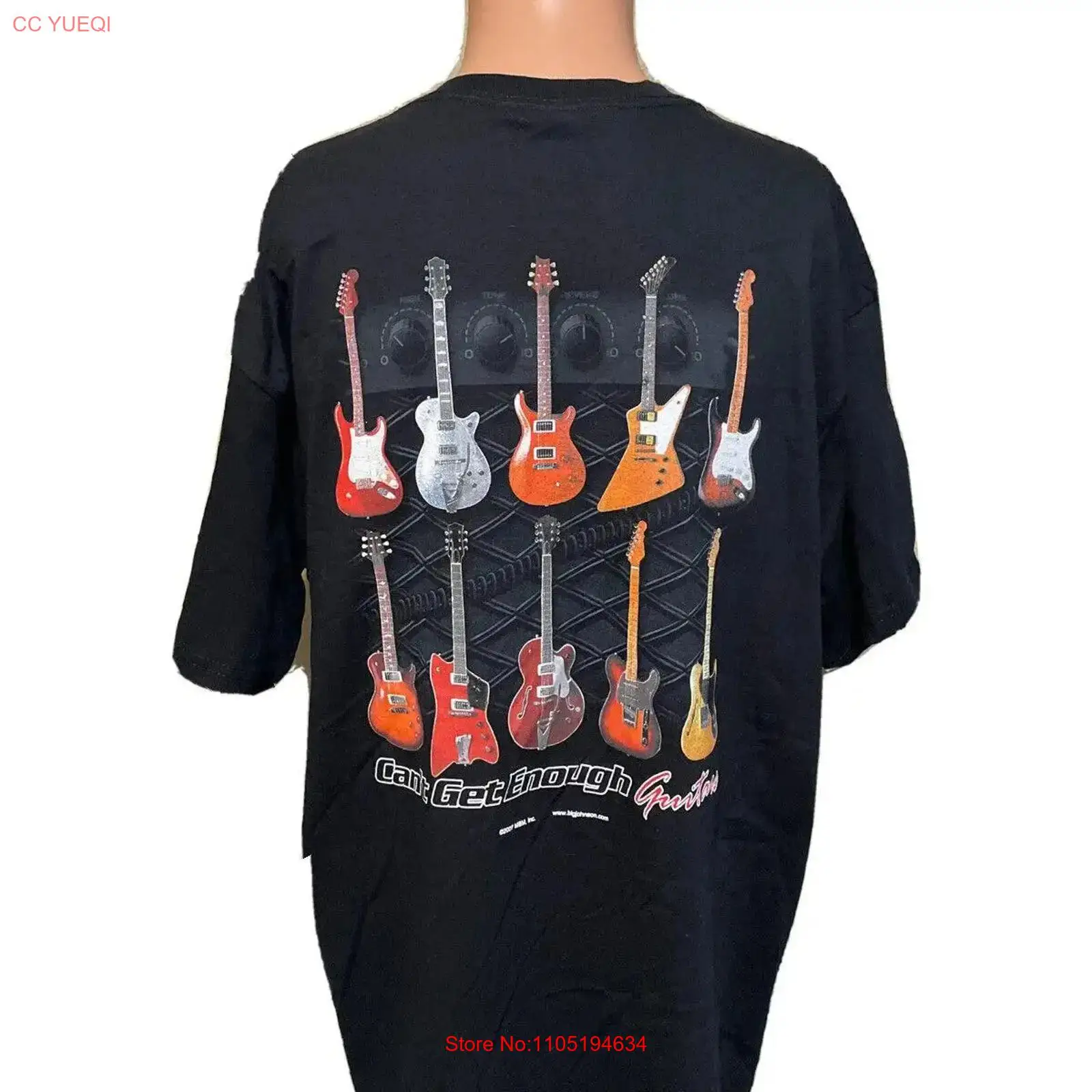 Mens Fashion Black Shirt - NEW 2007 CAN T GET ENOUGH