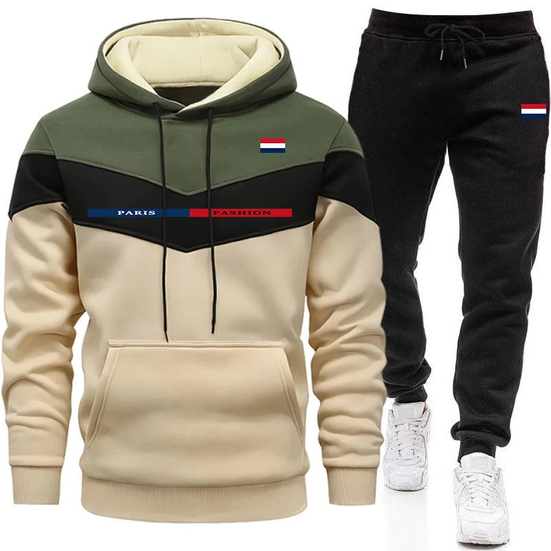 Mens Fashion Suits - Fall Winter Daily Casual Sports Jogging