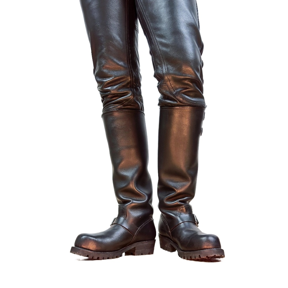 Fashion Men'S Boots - Fashion Men's Genuine Leather British Long