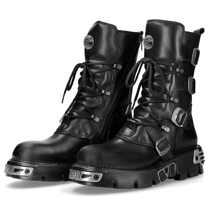 Fashion Men'S Boots - men luxury fashion punk gothic high