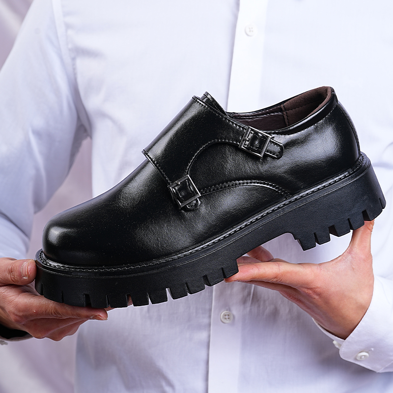 Men Fashion Korean Style - Men's Korean Style Thick Sole Monk