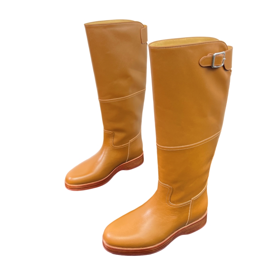 Men Fashion Korean Style - Red Leather Boots – Bold, Trendy