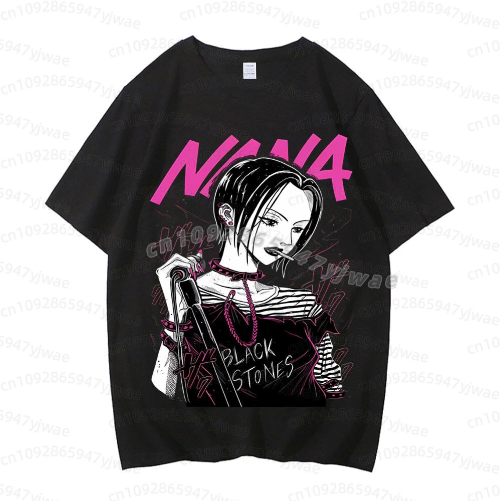 Mens Fashion Black Shirt - 2026 Women Summer Black Stones Nana
