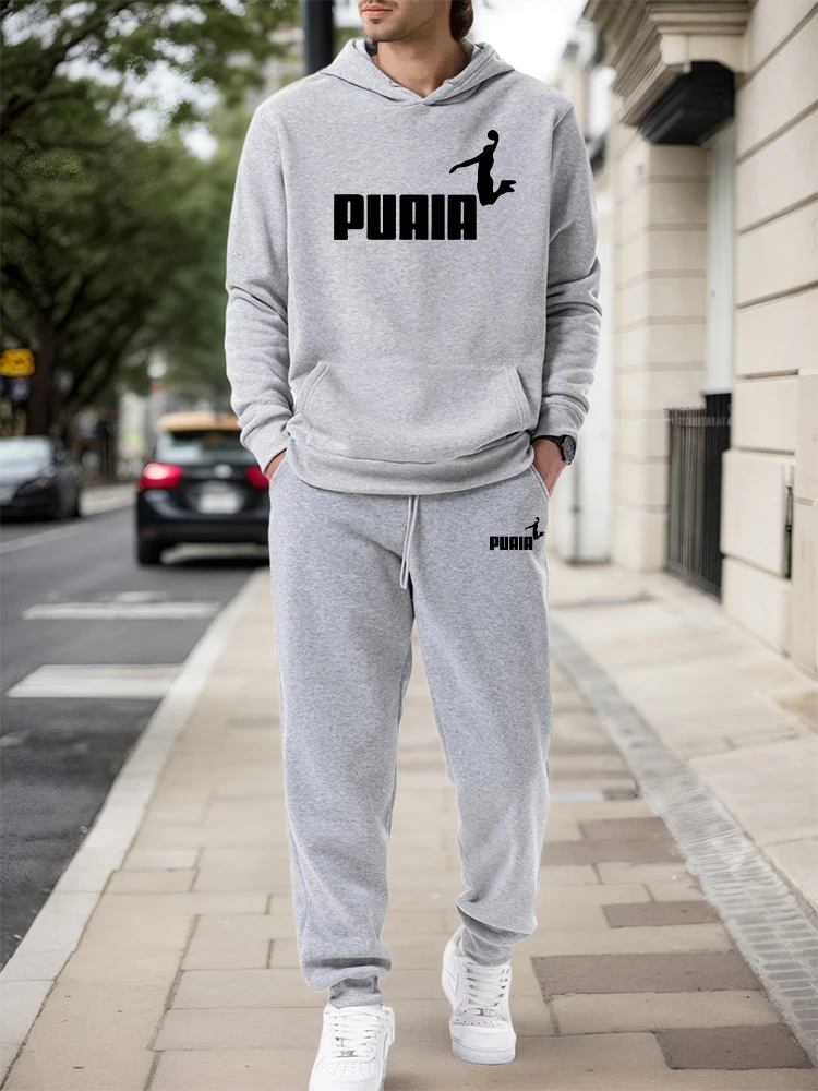 Mens Fashion Suits - Men's Set/Hoodie/Pants 2026 Fall Winter Casual