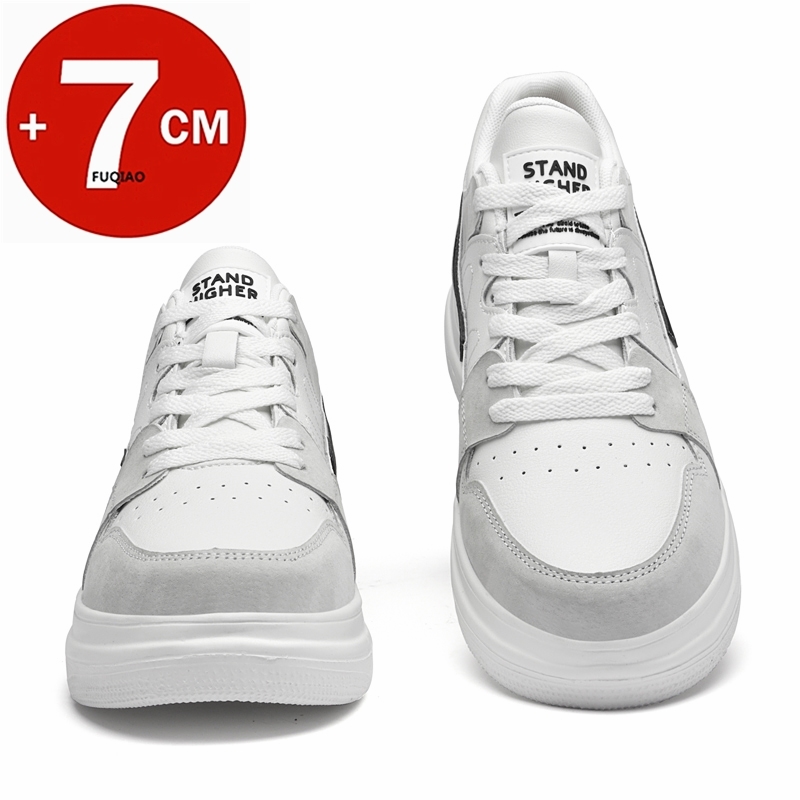 Men'S Fashion Plus - 7cm Hidden Height Increasing Mens Sneakers