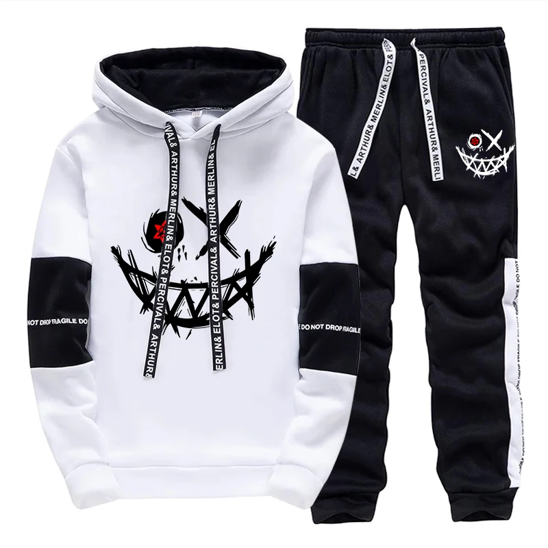 Mens Fashion Suits - Men's Set/Hoodie/Pants 2026 Autumn Daily Casual