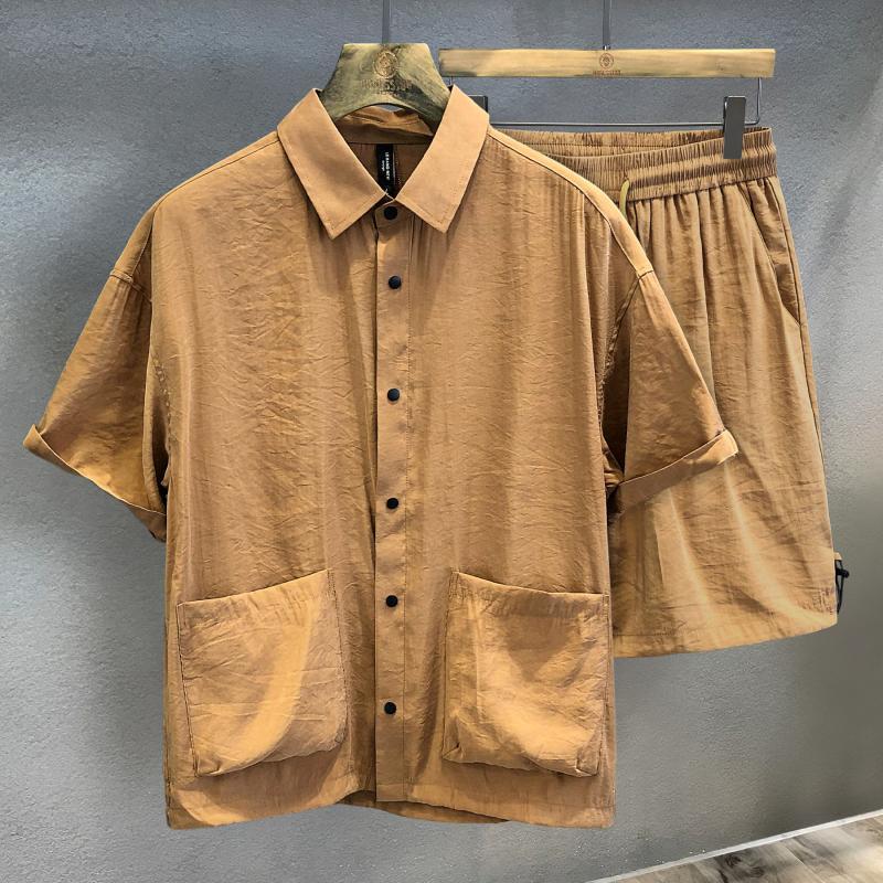 Men'S Fashion Plus - Ice Silk Cooling Fabric Men's Summer