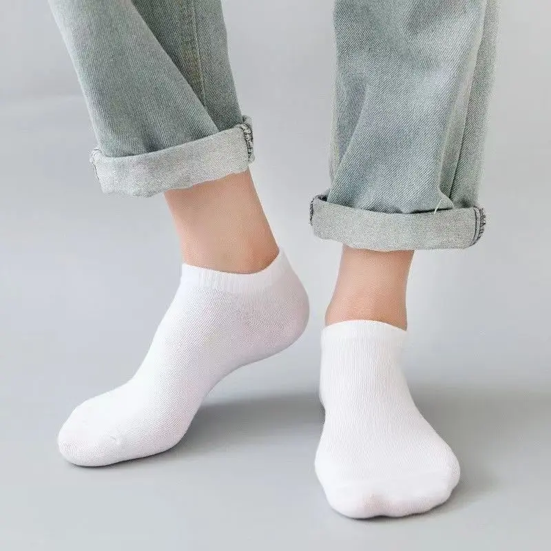 5 Pairs Unisex Casual Plain Co - Socks Ankle Men review and price