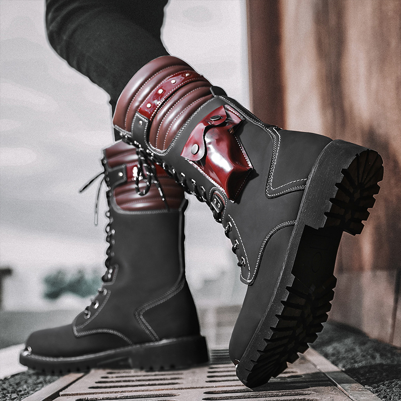 Men's high top motorcycle boot - Fashion Men'S Boots review and price