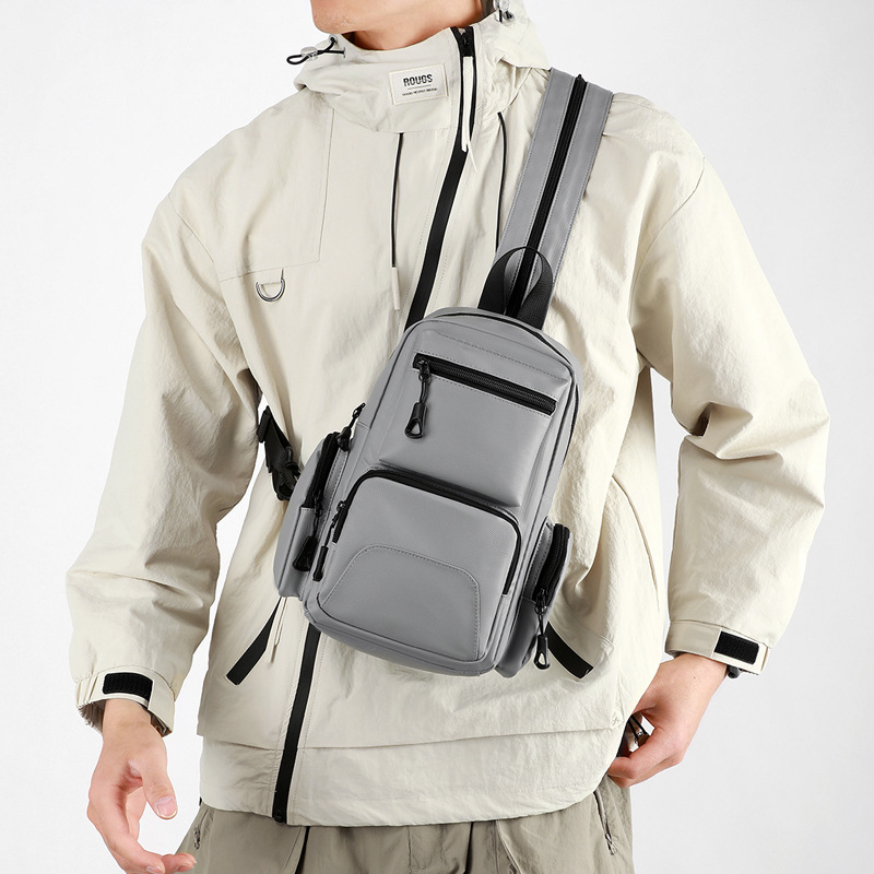 New Men's Chest Bag Casual Fas - Crossbody Bag Men review and price