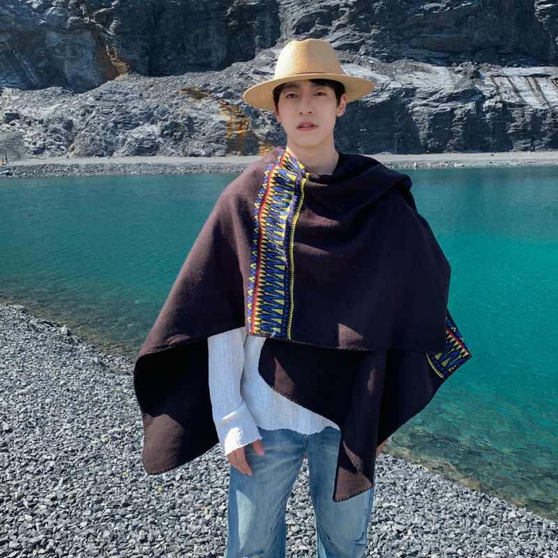 Men's Cape Desert Travel Ethni - Mens Fashion Poncho review and price