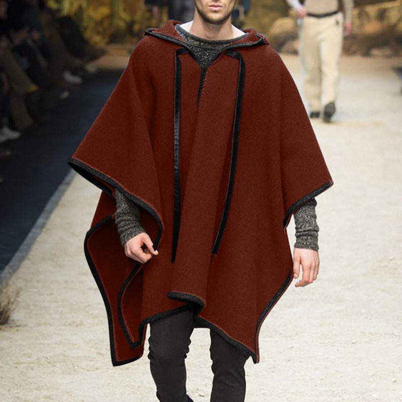Fashion Men's Irregular Cool C - Mens Fashion Poncho review and price
