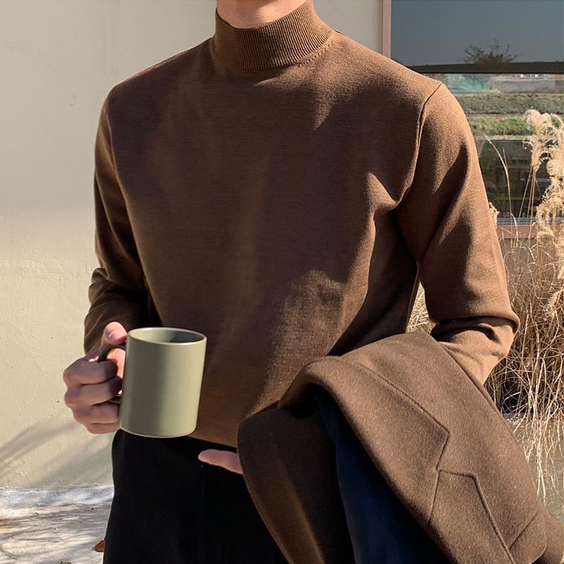 Half-turtleneck Sweater for Me - Men'S Fashion Korea review and price