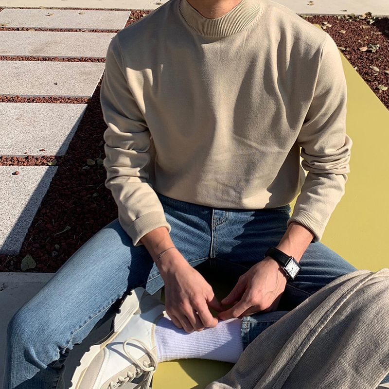 Half-turtleneck Sweater for Me - Men'S Fashion Korea review and price