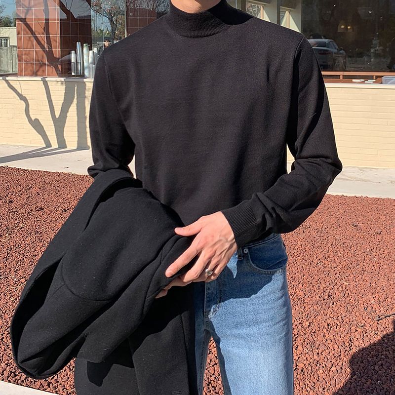 Half-turtleneck Sweater for Me - Men'S Fashion Korea review and price