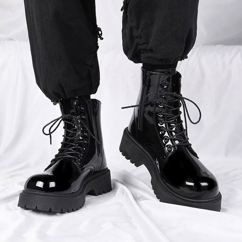Men's High Top Boots High Qual - Fashion Men'S Boots review and price