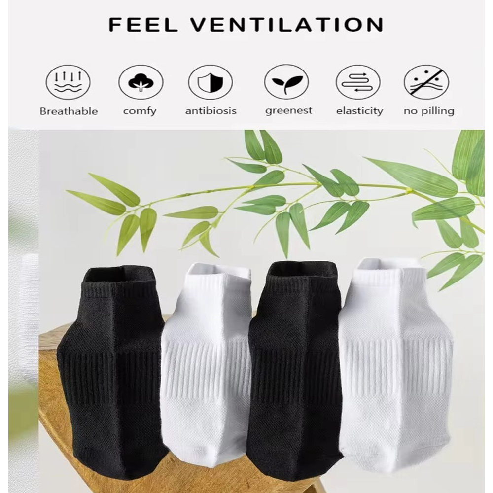 5 Pairs Men's Bamboo Fiber Soc - Socks Ankle Men review and price