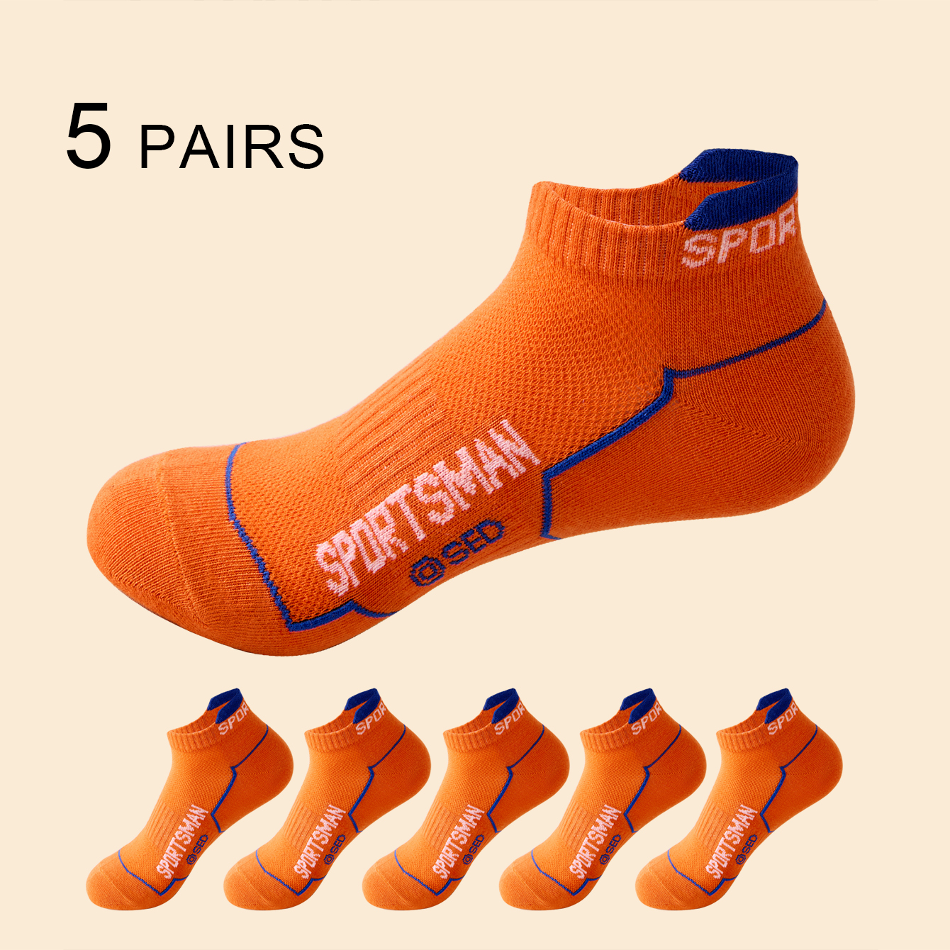 5 Pairs High Quality Men's Sum - Socks Ankle Men review and price