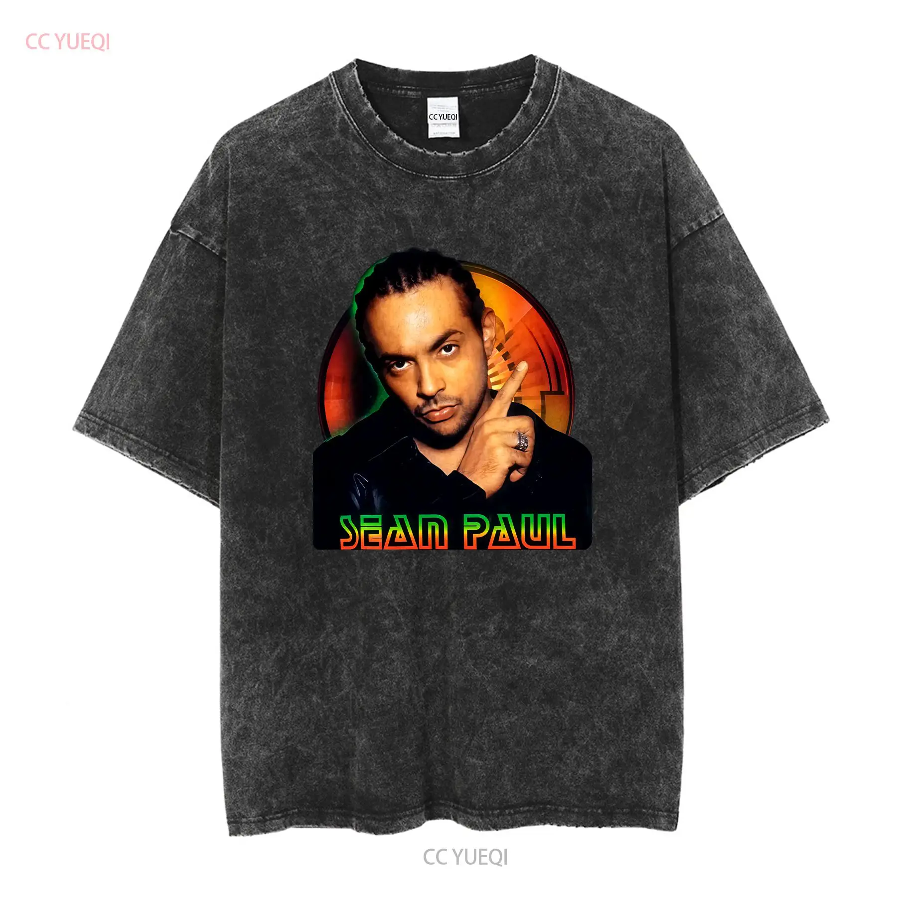 RAPPER Sean Paul black T shirt - Mens Fashion Black Shirt review and price