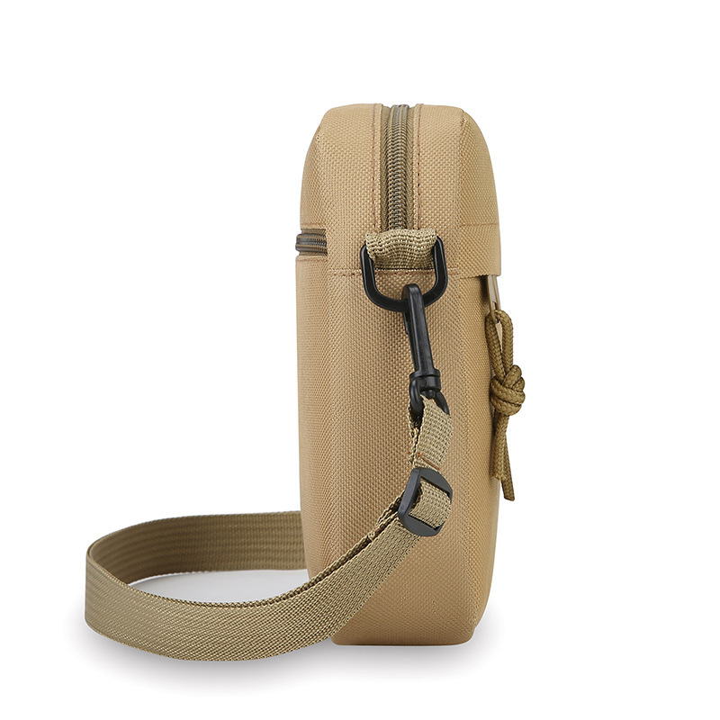 Simple solid color canvas mini - Crossbody Bag Men review and price