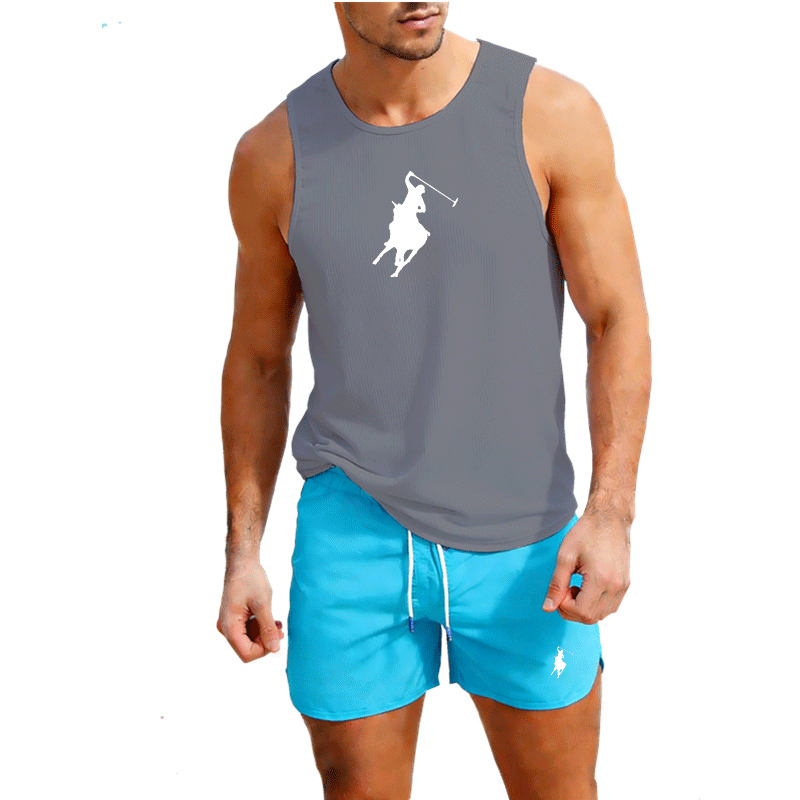 European Men Summer Vest and S - Mens Fashion Trend review and price