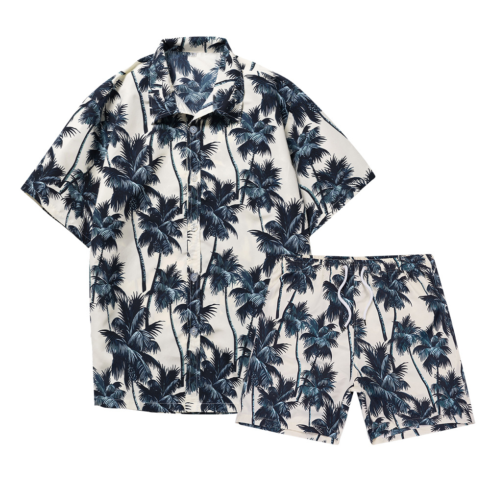 Hawaiian Coconut Tree 3D Print - Mens Fashion Suits review and price