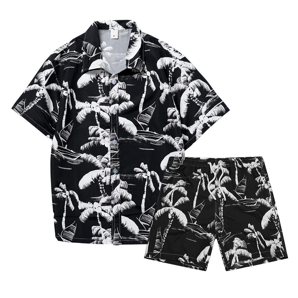 Hawaiian Coconut Tree 3D Print - Mens Fashion Suits review and price