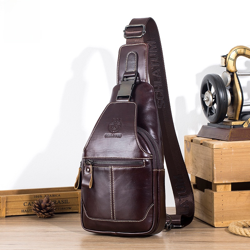 Sileidun Genuine Leather Cross - Crossbody Bag Men review and price