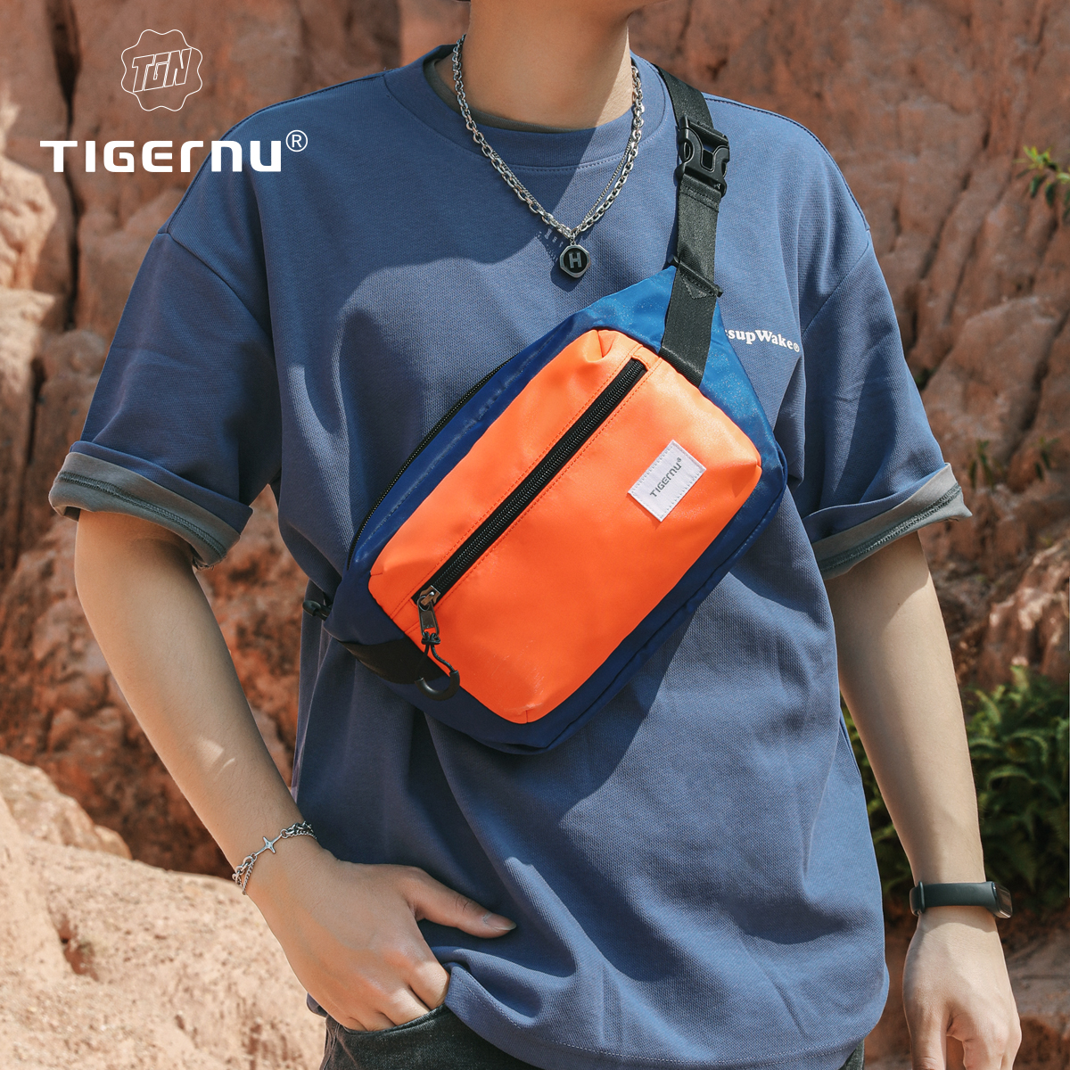 Tigernu  Chest Bag For Men 7.9 - Crossbody Bag Men review and price