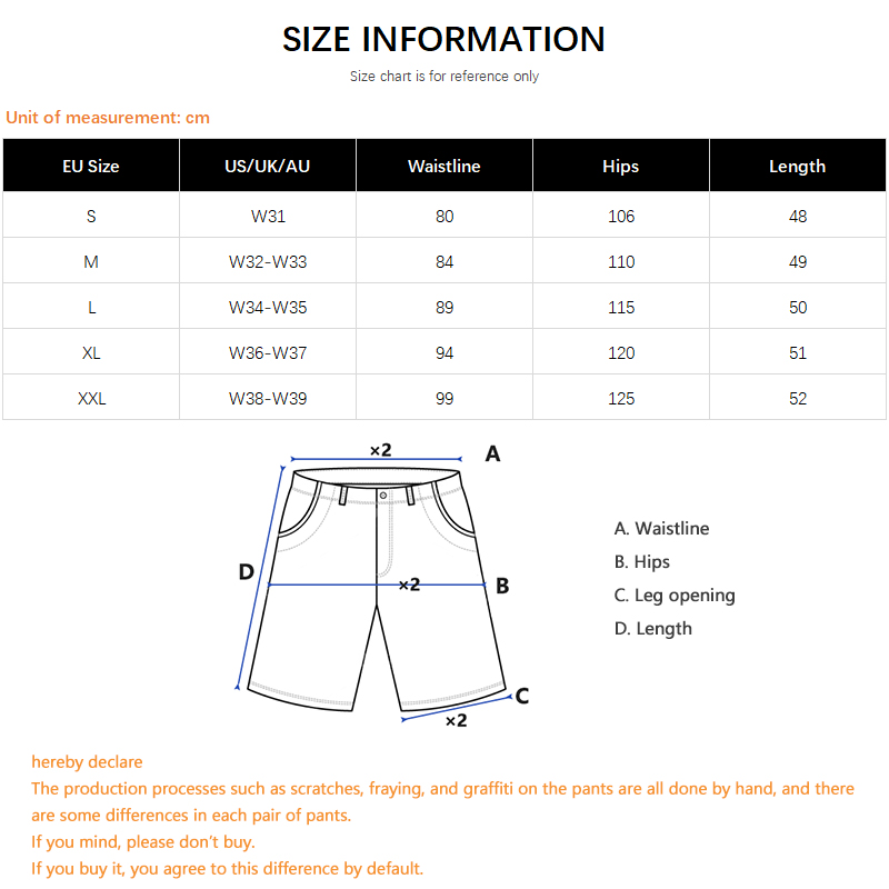 Hip-Hop Streetwear Men's Denim - Men'S Fashion Korea review and price