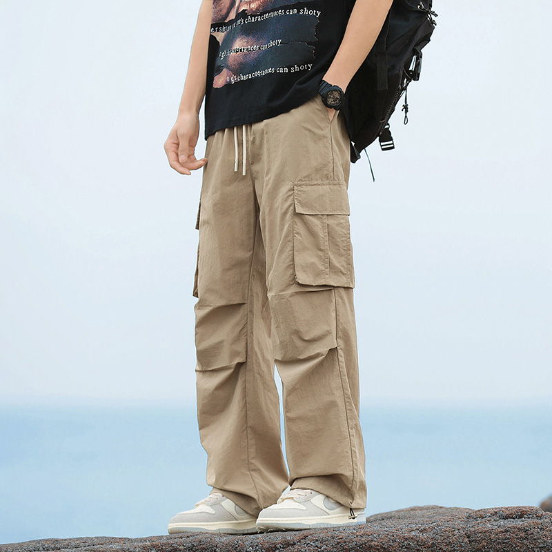 Men's Loose Cargo Pants Korean - Men Fashion Korean Style review and price