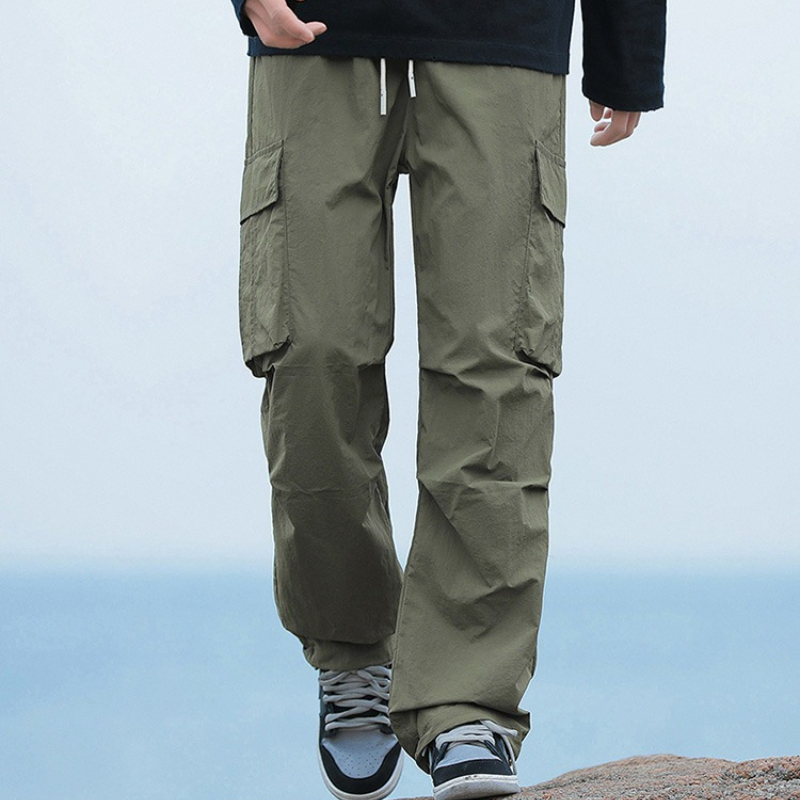 Men's Loose Cargo Pants Korean - Men Fashion Korean Style review and price