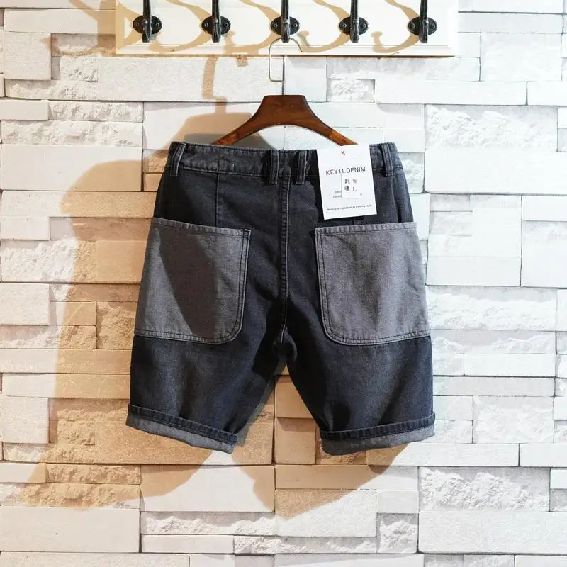 Loose Straight Short Jeans Pan - Men'S Fashion Korea review and price