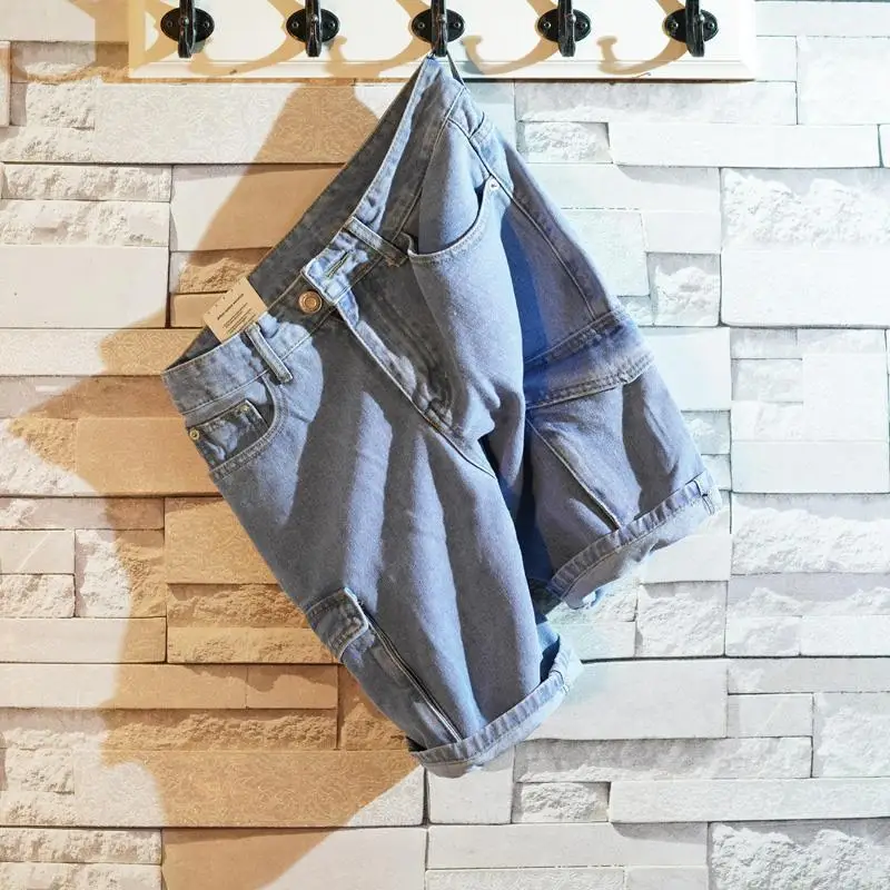 Loose Straight Short Jeans Pan - Men'S Fashion Korea review and price