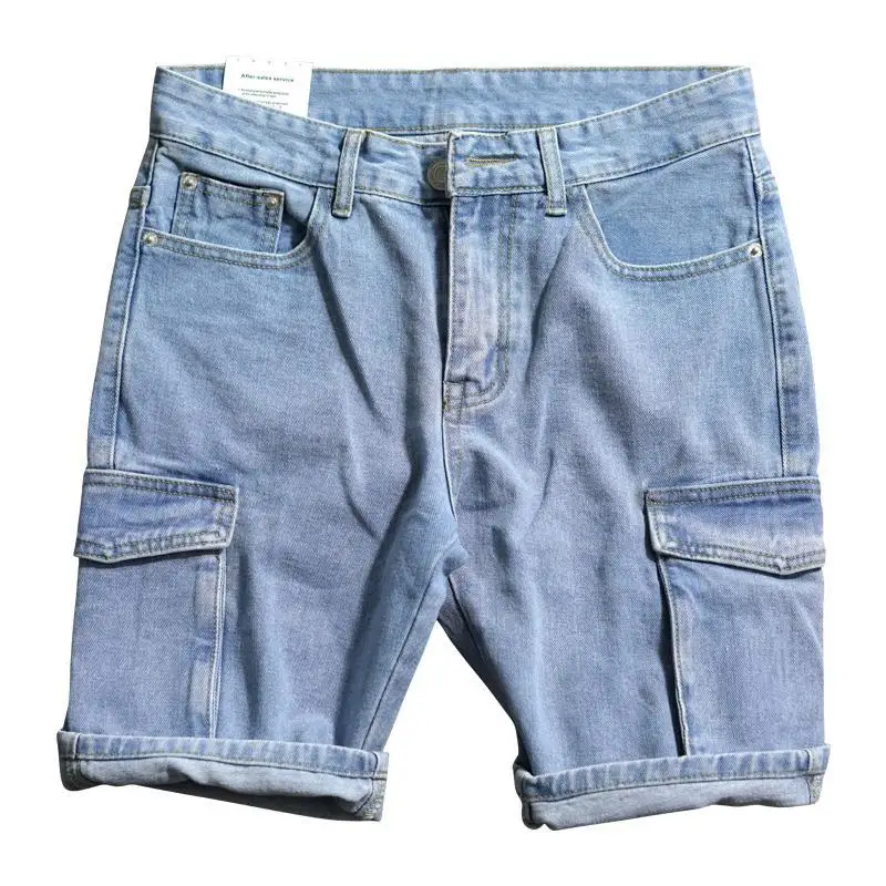 Loose Straight Short Jeans Pan - Men'S Fashion Korea review and price