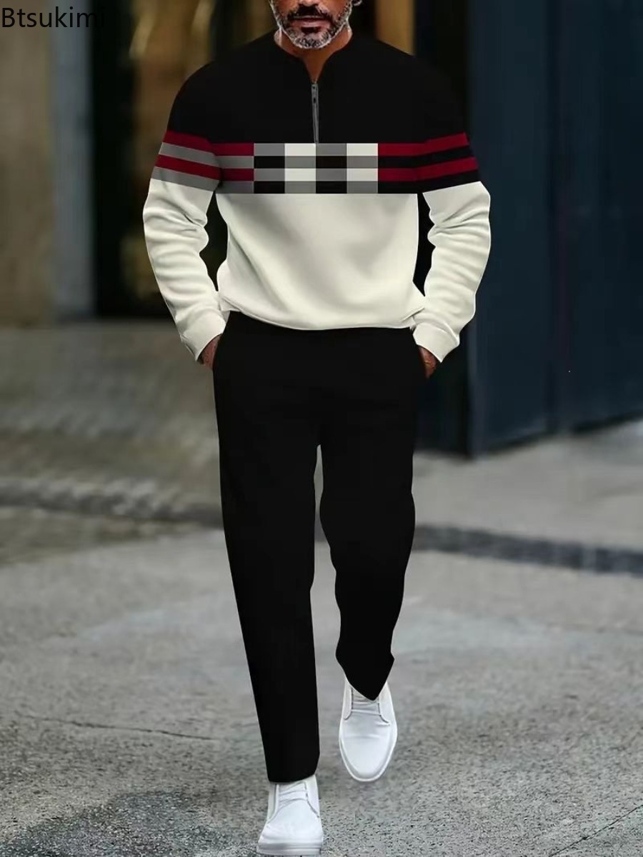 New Spring and Autumn Printed  - Men'S Fashion Plus review and price