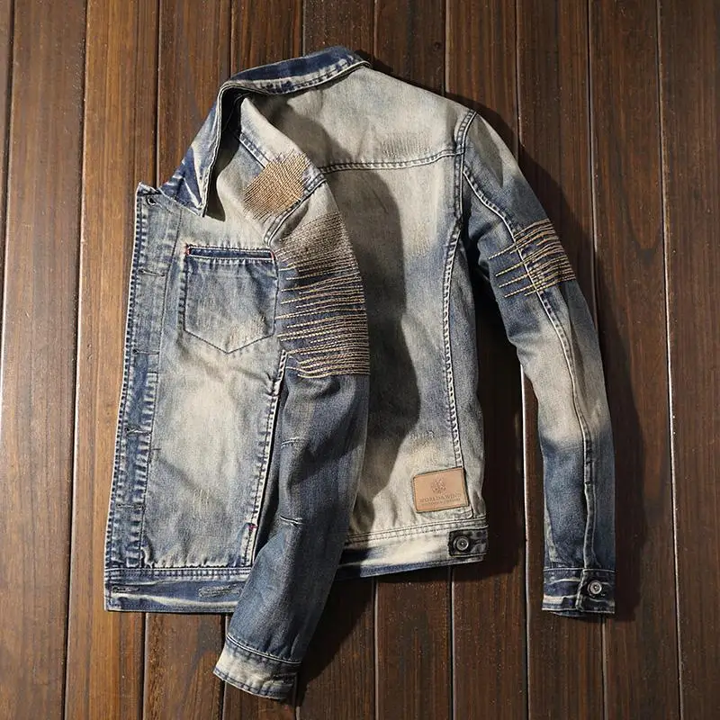 Cowboy Coat for Men Autumn Kor - Men'S Fashion Korea review and price