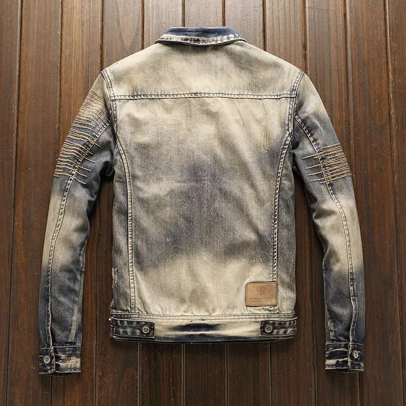 Cowboy Coat for Men Autumn Kor - Men'S Fashion Korea review and price