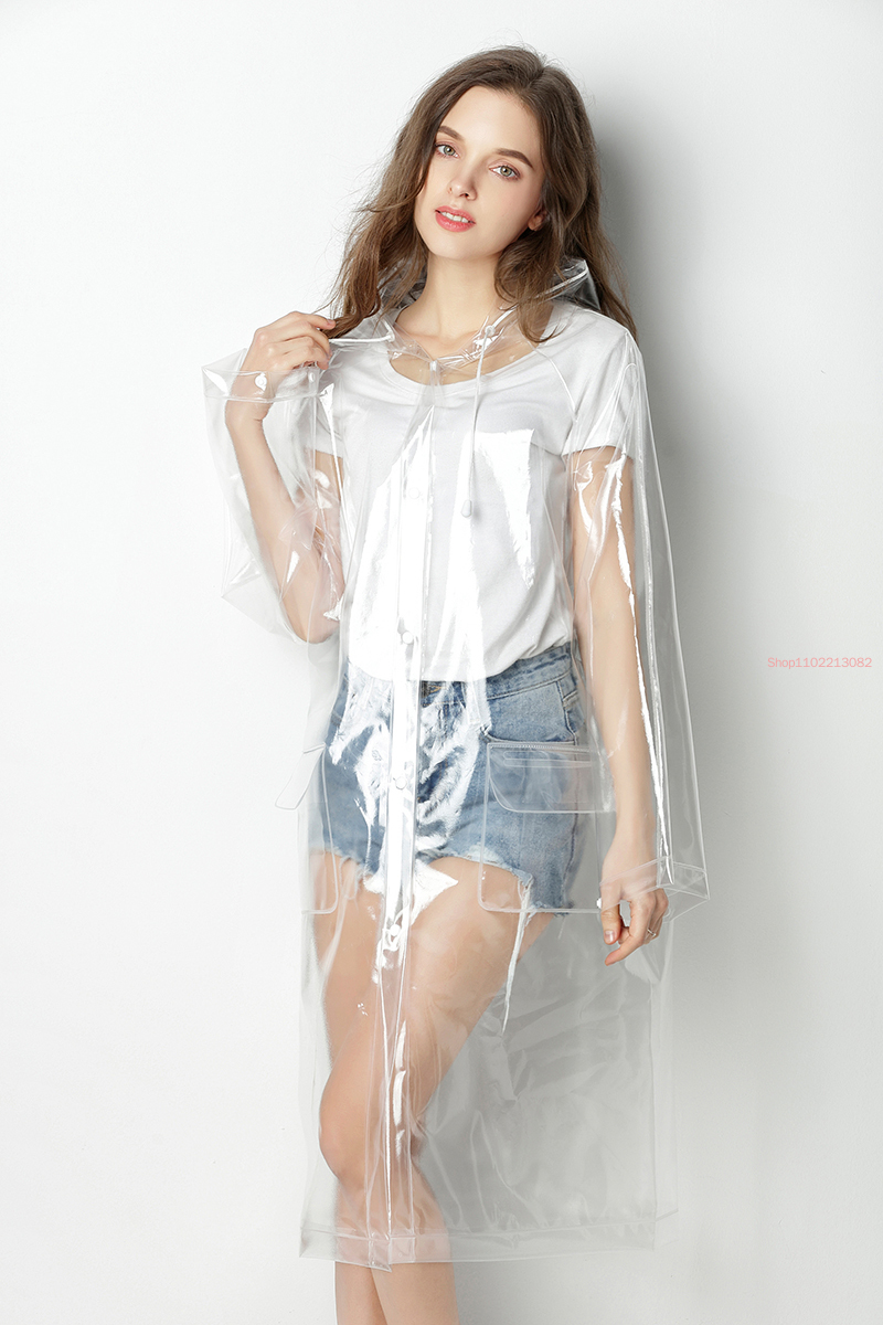 Super Transparent Raincoat for - Mens Fashion Poncho review and price