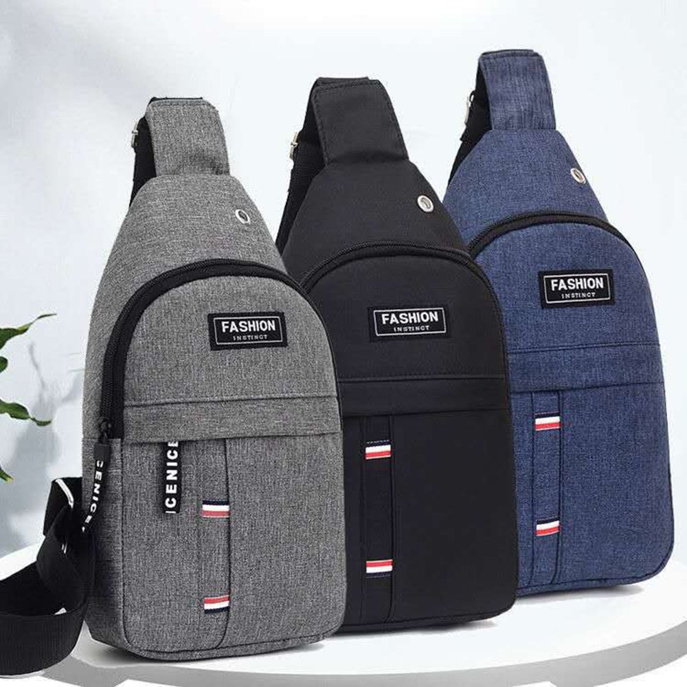 Men's Chest Bag New Fashion Ko - Men Fashion Korean Style review and price