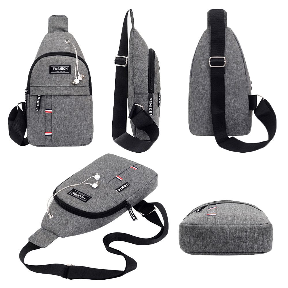 Men's Chest Bag New Fashion Ko - Men Fashion Korean Style review and price