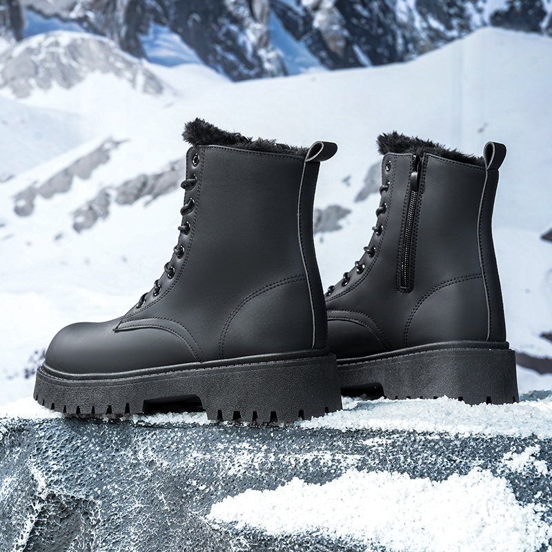 Men's warm plush high-top boot - Men'S Fashion Plus review and price