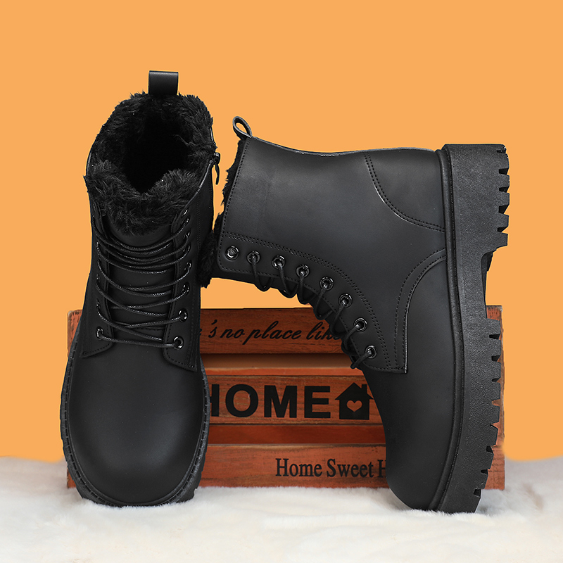 Men's warm plush high-top boot - Men'S Fashion Plus review and price