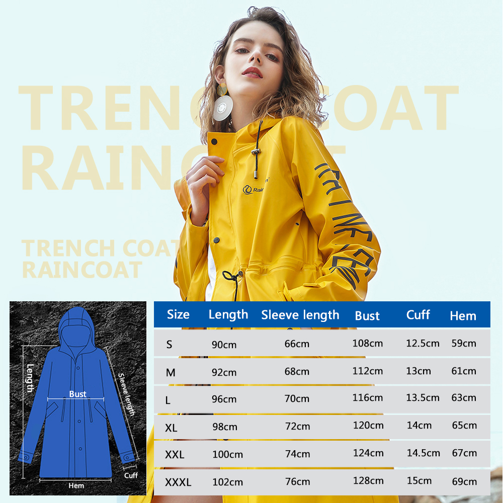 Waterproof Long Raincoat, Adul - Mens Fashion Poncho review and price