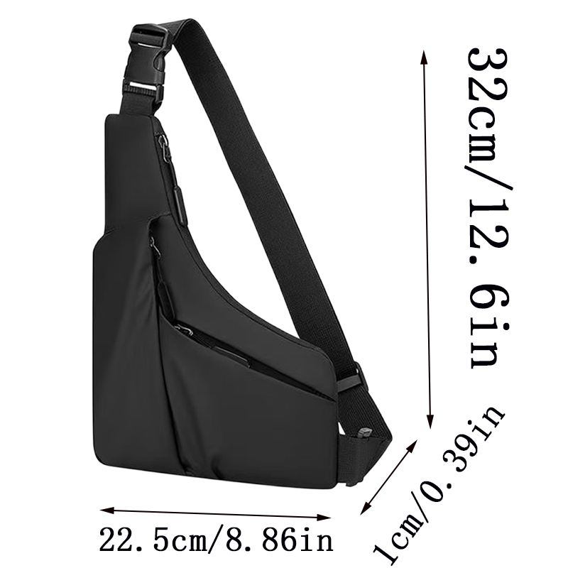 Slim Thin Wear-resistant Chest - Crossbody Bag Men review and price