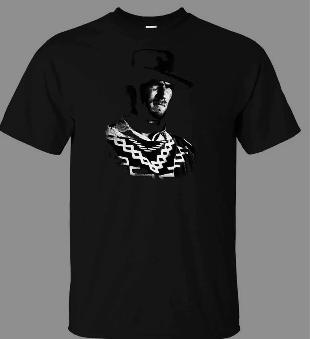 Clint Eastwood Poncho T-Shirt  - Mens Fashion Poncho review and price
